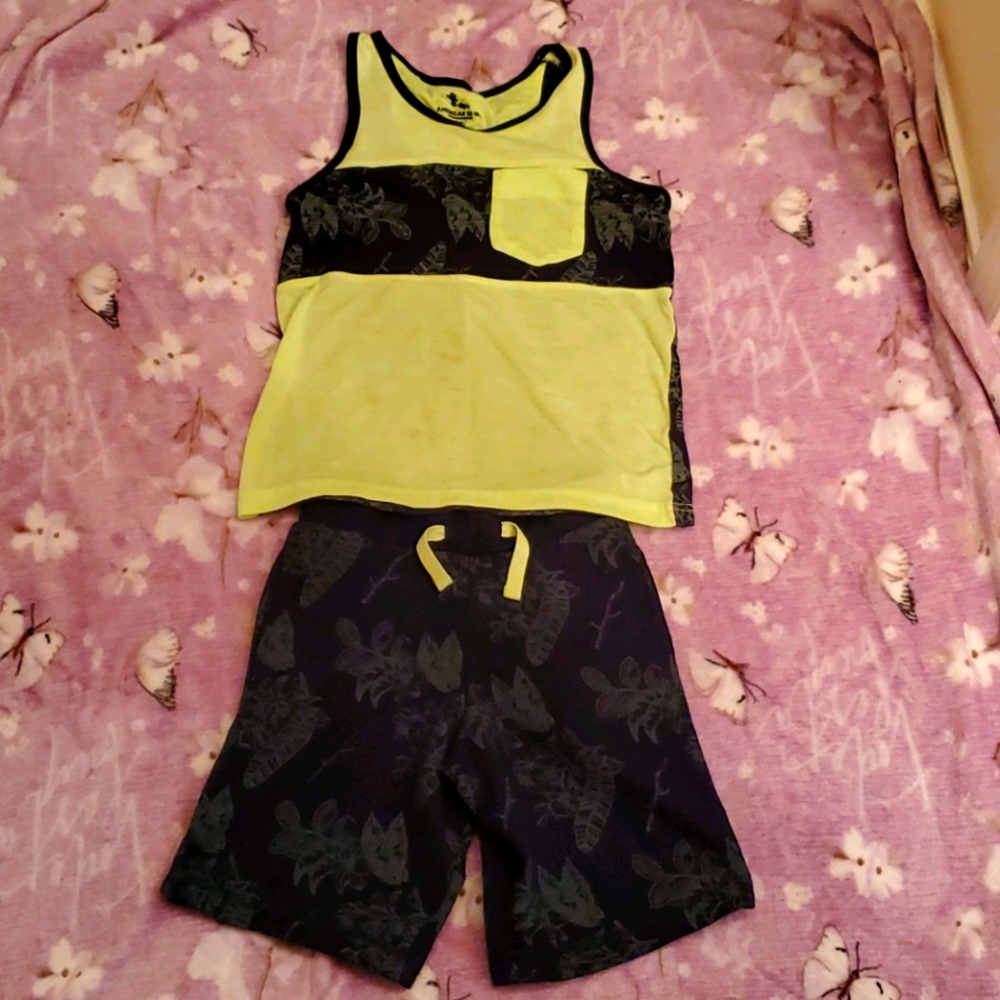 Boys Tank and Short Set 7